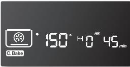 SAMSUNG NE599N1PBSR/AC - How to set the oven for timed cooking (single mode) - 15
