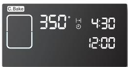 SAMSUNG NE599N1PBSR/AC - Comment régler le four pour la cuisson minutée différée (mode unique) ? - 3