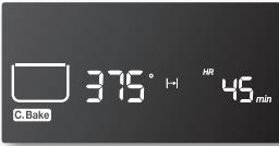 SAMSUNG NE599N1PBSR/AC - How to set the oven for timed cooking (single mode) - 13