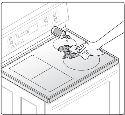 SAMSUNG NE599N1PBSR/AC - Élimination des résidus brûlés - 1