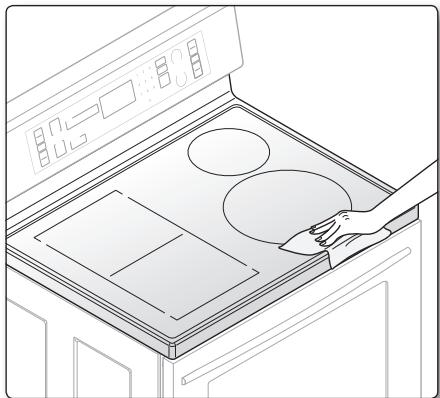 SAMSUNG NE599N1PBSR/AC - Nettoyage du joint de la table de cuisson - 1