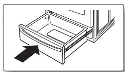 SAMSUNG NE599N1PBSR/AC - Comment remettre le tiroir chauffe-plat en place ? - 2