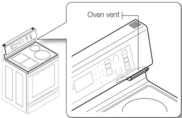SAMSUNG NE599N1PBSR/AC - Oven vent - 1