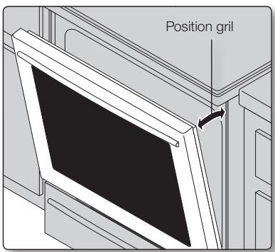SAMSUNG NE599N1PBSR/AC - Position gril - 1