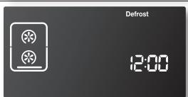 SAMSUNG NE599N1PBSR/AC - USING THE DEFROST FUNCTION - 2