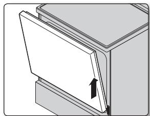 SAMSUNG NE599N1PBSR/AC - How to remove the door - 6