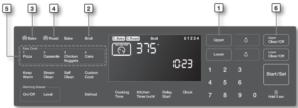 SAMSUNG NE599N1PBSR/AC - SYSTÈME DE CUISSON EN MODE DOUBLE - 1