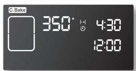 SAMSUNG NE599N1PBSR/AC - How to set the oven for delay timed cooking (single mode) - 4