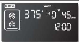 SAMSUNG NE599N1PBSR/AC - How to set the oven to activate the keep warm mode after a timed cooking - 2
