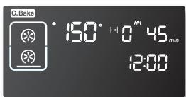 SAMSUNG NE599N1PBSR/AC - Comment régler le four pour un temps de cuisson spécifié (mode unique) ? - 5