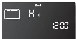 SAMSUNG NE599N1PBSR/AC - How to set the oven for broiling (twin mode) - 2