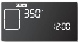 SAMSUNG NE599N1PBSR/AC - How to set the oven for convection roasting (single mode) - 1
