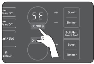 SAMSUNG NE599N1PBSR/AC - USING THE TOUCH CONTROL PADS - 2