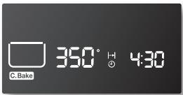 SAMSUNG NE599N1PBSR/AC - How to set the oven for delay timed cooking (single mode) - 12
