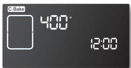SAMSUNG NE599N1PBSR/AC - How to set the oven for convection baking (single mode) - 2