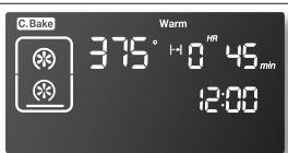 SAMSUNG NE599N1PBSR/AC - Comment activer le mode de maintien au chaud après la cuisson minutée ? - 2
