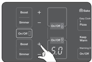 SAMSUNG NE599N1PBSR/AC - POWER SETTING - 1