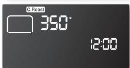 SAMSUNG NE599N1PBSR/AC - How to set the oven for convection roasting (twin mode) - 2
