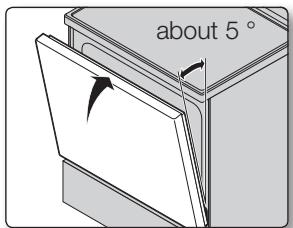 SAMSUNG NE599N1PBSR/AC - How to remove the door - 5