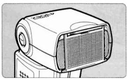 CANON SPEEDLITE 430EX - Utilisation du volet grand-angle - 1