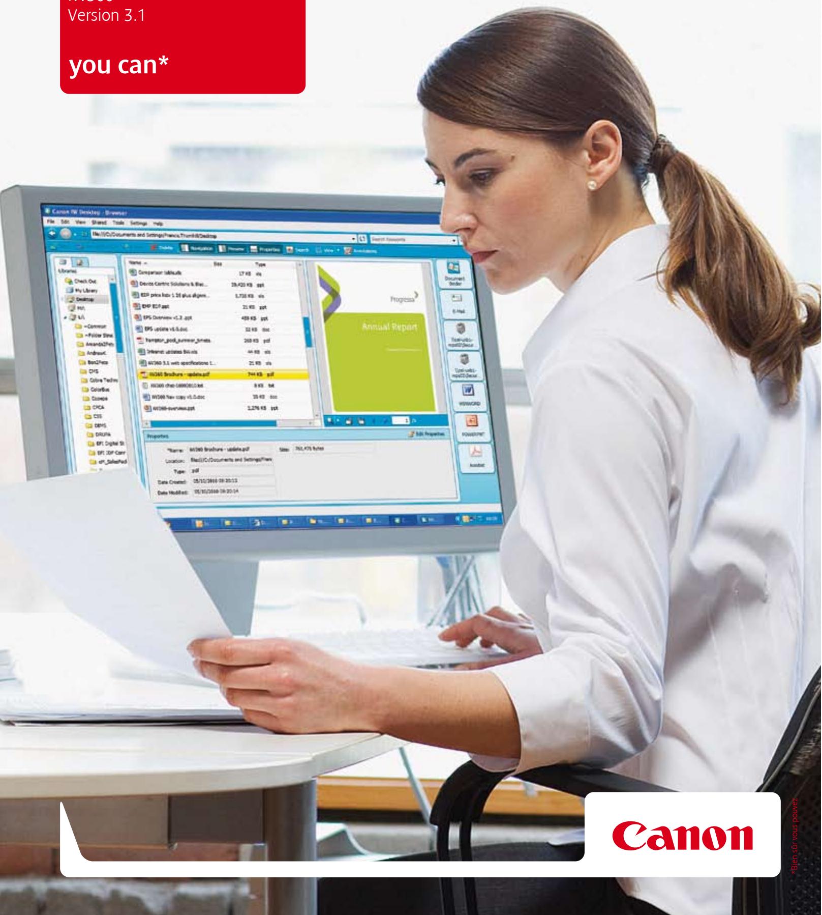 CANON IW 360 - Transformation de la productivité de bureau. - 2