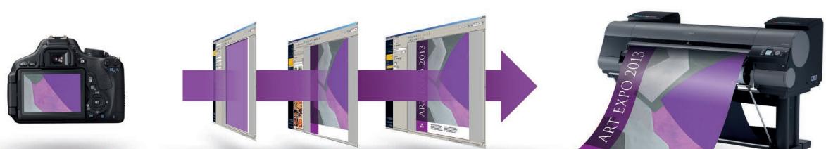 CANON LARGE FORMAT PRINTERS - PHOTOGRAPHY & FINE ART MARKET RANGE BROCHURE - Plug-in d'impression pour Adobe Photoshop - 1