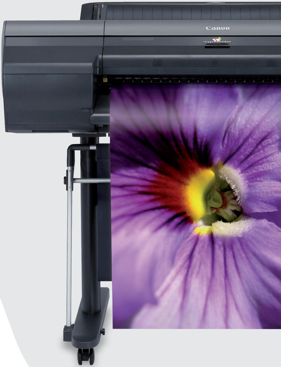 CANON LARGE FORMAT PRINTERS - PHOTOGRAPHY & FINE ART MARKET RANGE BROCHURE - La gamme - 6