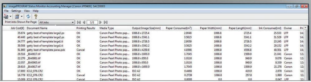 CANON LARGE FORMAT PRINTERS - PHOTOGRAPHY & FINE ART MARKET RANGE BROCHURE - Des résultats durables - 2