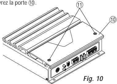 ALPINE MRD-M300 - Ouvrez la porte. - 1