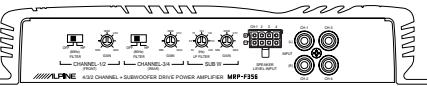 ALPINE MRP-F306 - 4+1/4/2 Channel Power Amplifier - 1