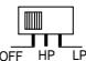 ALPINE MRP-F306 - Wahlschalter für Freqenzweiche (MRP-F306/ MRP-T406) - 3