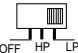 ALPINE MRP-F306 - Wahlschalter für Freqenzweiche (MRP-F306/ MRP-T406) - 1