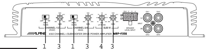 ALPINE MRP-F306 - MRP-F356 - 1