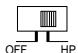 ALPINE MRP-F306 - Wahlschalter fur Freqenzweiche (MRP-F356) - 1