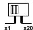ALPINE MRV-F409 - Frequenzmultiplikations-Schalter - 1
