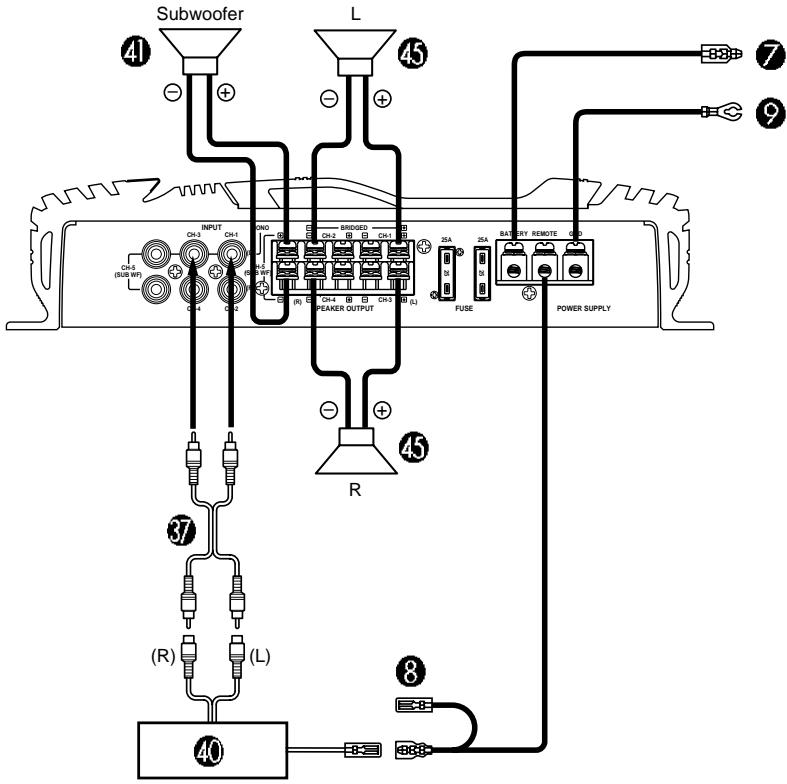ALPINE MRV-T707 - - 3-Kanal System/Sistema a 3 canali/3-kanalssystem - 1