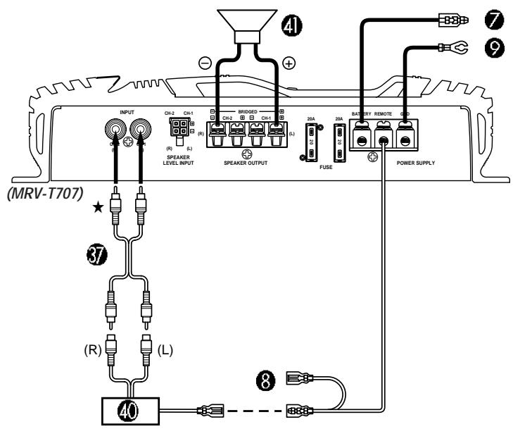 ALPINE MRV-T707 - - Ein-Kanal-System/Sistema ad un canale/Enkanalssystem - 1