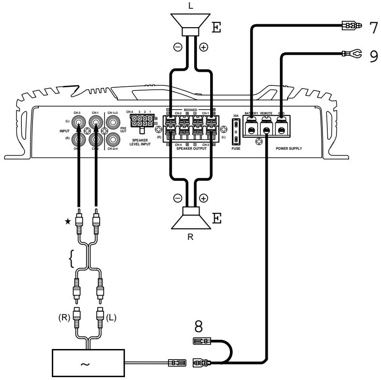 ALPINE MRV-T707 - - 2-Kanal System/Sistema a 2 canali/2-kanalssystem - 1