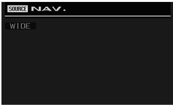 ALPINE TME-M860 - Commutation de l'écran de navigation (en option) - 1