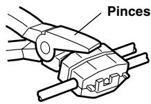 ALPINE TME-M860 - Raccordement du fil du frein à main - 2