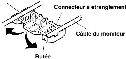 ALPINE TME-M860 - Raccordement du fil du frein à main - 1