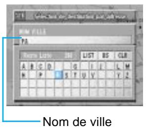 ALPINE NVE-N055-SPACE-SERIES-SPACE-CD-ROM-SPACE-SOFTWARE - Recherche d'une destination selon l'adresse (nom de ville/rue) (mode élaboré) - 6