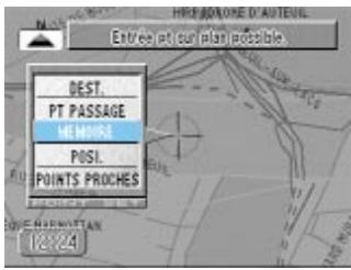 ALPINE NVE-N055-SPACE-SERIES-SPACE-CD-ROM-SPACE-SOFTWARE - Enregistrement d'un lieu dans la mémoire - 4
