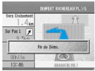 ALPINE NVE-N055-SPACE-SERIES-SPACE-CD-ROM-SPACE-SOFTWARE - Pour arrêter la simulation, appuyez sur la touche RETURN. - 2