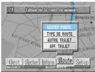 ALPINE NVE-N055-SPACE-SERIES-SPACE-CD-ROM-SPACE-SOFTWARE - — Changement provisoire d'une suite de points de passage - 4