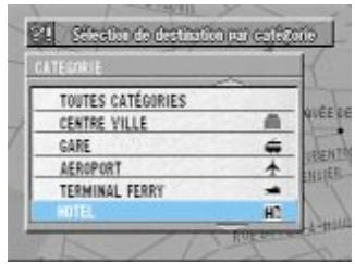 ALPINE NVE-N055-SPACE-SERIES-SPACE-CD-ROM-SPACE-SOFTWARE - Recherche d'une destination selon la catégorie (mode élémentaire) - 5