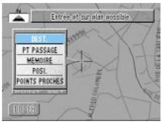ALPINE NVE-N055-SPACE-SERIES-SPACE-CD-ROM-SPACE-SOFTWARE - Recherche d'un centre d'intérêt selon l'adresse - 12