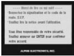 ALPINE NVE-N055-SPACE-SERIES-SPACE-CD-ROM-SPACE-SOFTWARE - Mise sous et hors tension de l'écran - 14