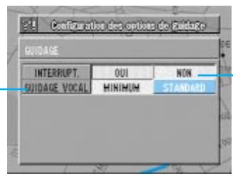 ALPINE NVE-N055-SPACE-SERIES-SPACE-CD-ROM-SPACE-SOFTWARE - Définition des conditions de l'aide à la navigation - 4