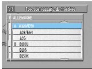 ALPINE NVE-N055-SPACE-SERIES-SPACE-CD-ROM-SPACE-SOFTWARE - Recherche manuelle d'un point frontalier - 5